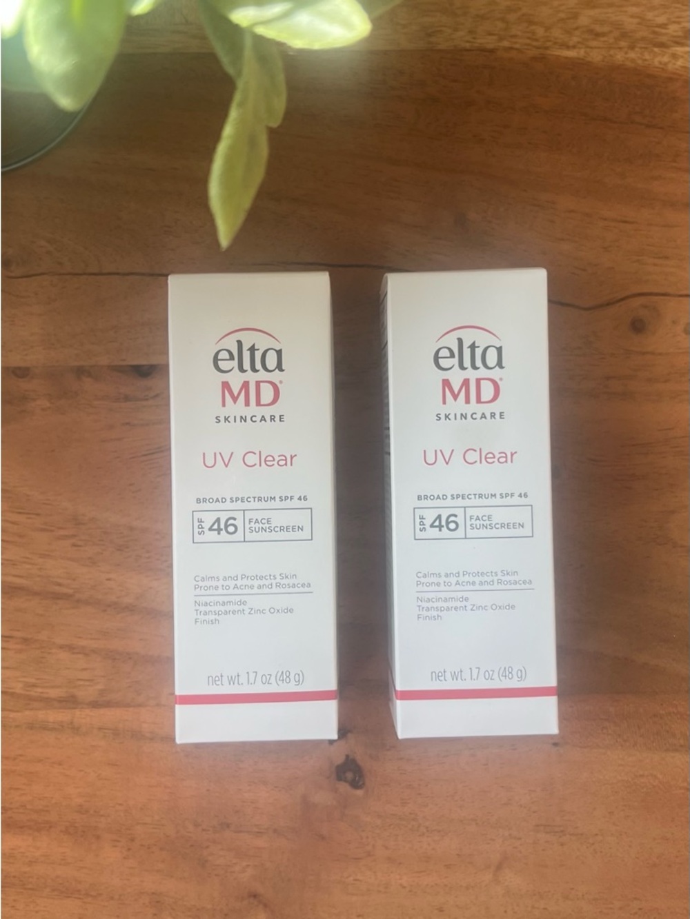 Bundle of 2 - EltaMD UV Clear SPF 46 Face Sunscreen
